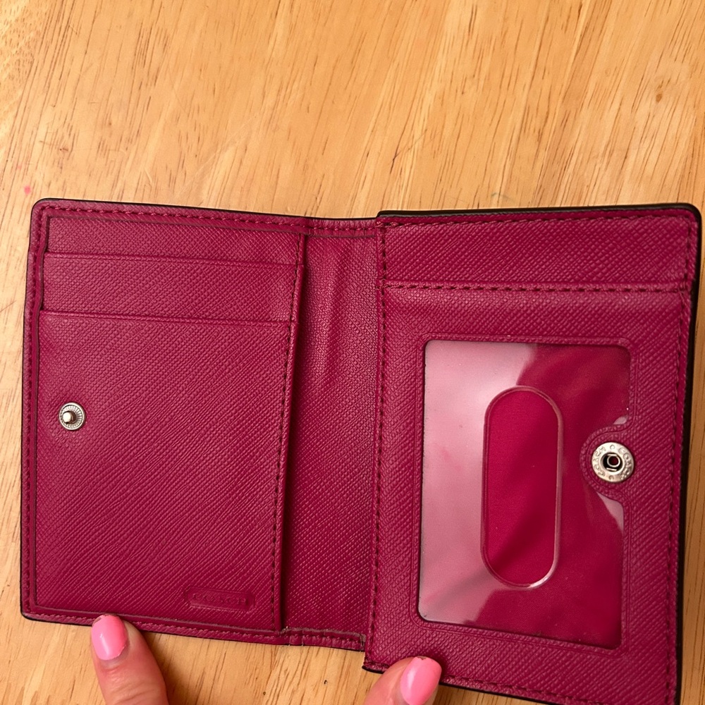 Coach Red Cardholder - Picture 2 of 3